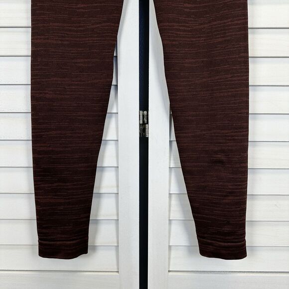 Gymshark Adapt Marl Seamless Legging Archive Cherry Brown Activewear Pant Size S - Picture 6 of 8